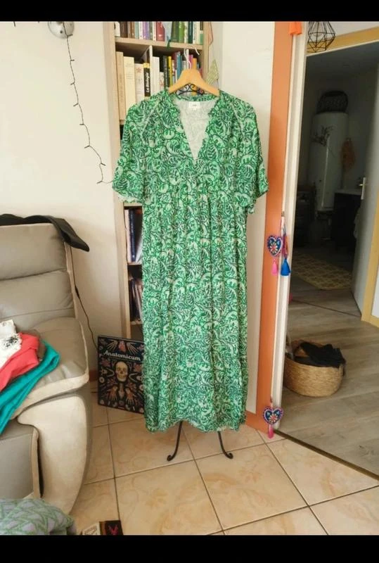 Vestido longo e solto T 1 da An'ge – photo 6